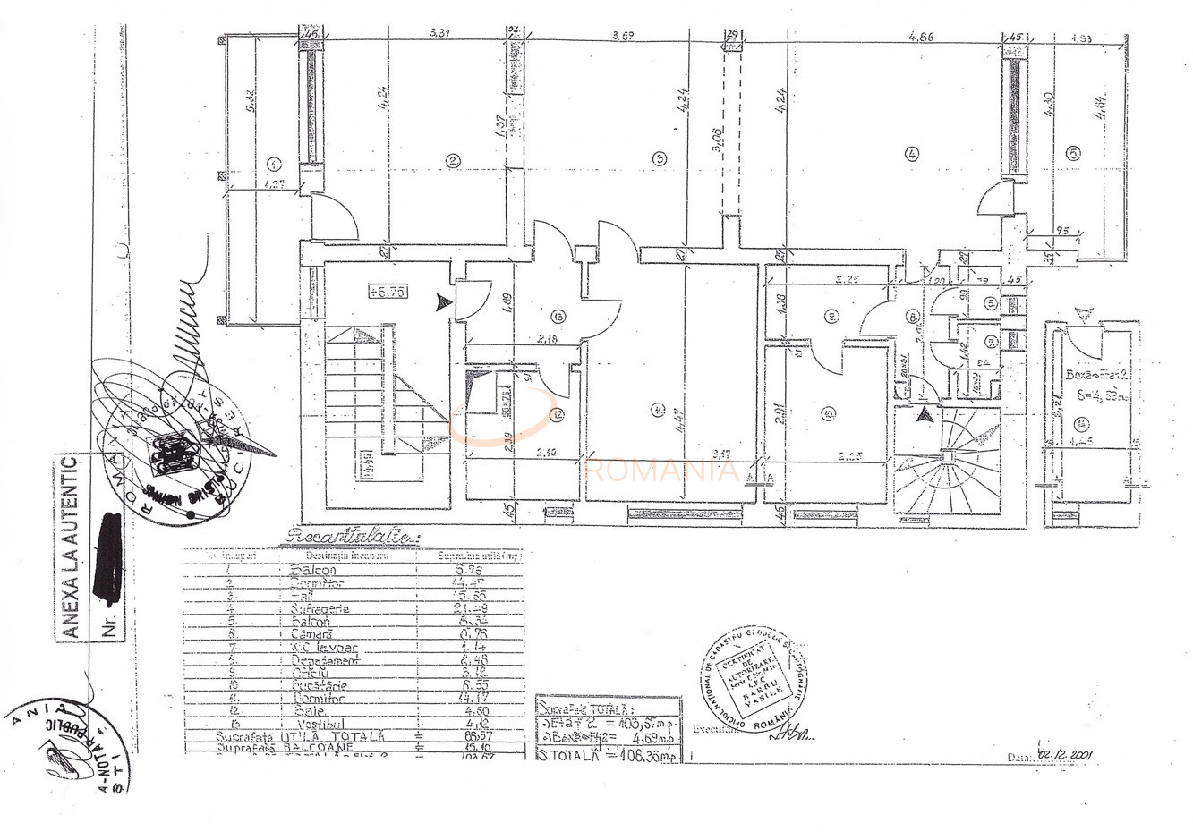 4 camere cu loc parcare subteran inclus Bucuresti/Domenii