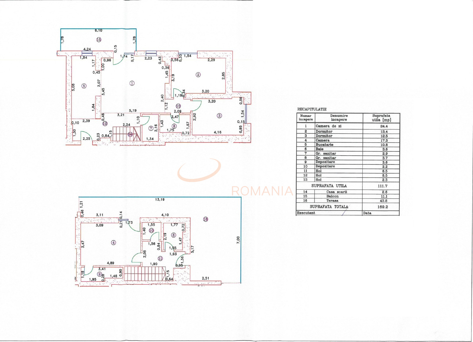 4 camere cu loc parcare subteran inclus Bucuresti/Tineretului