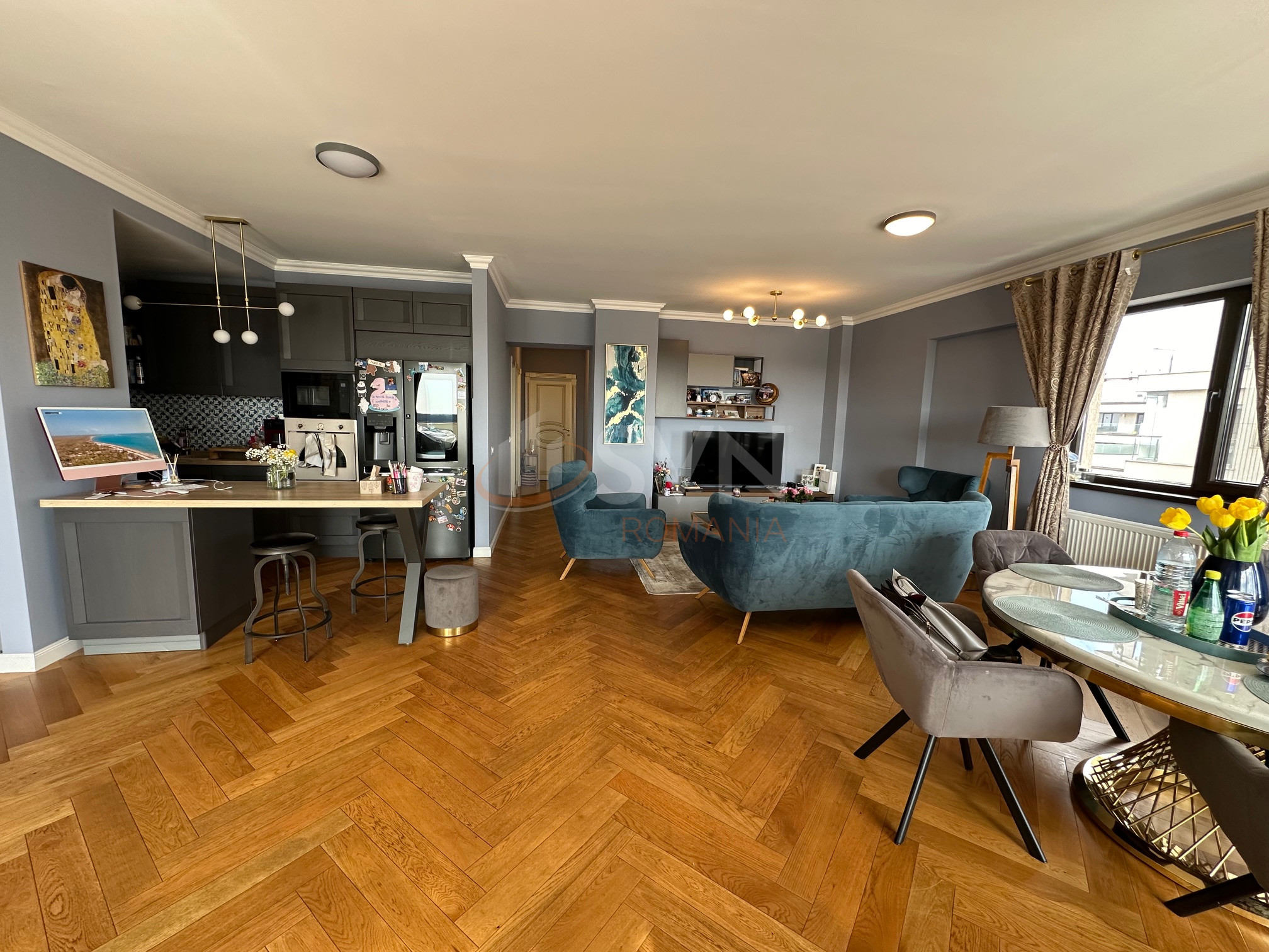 4 camere cu loc parcare subteran inclus Bucuresti/Pipera