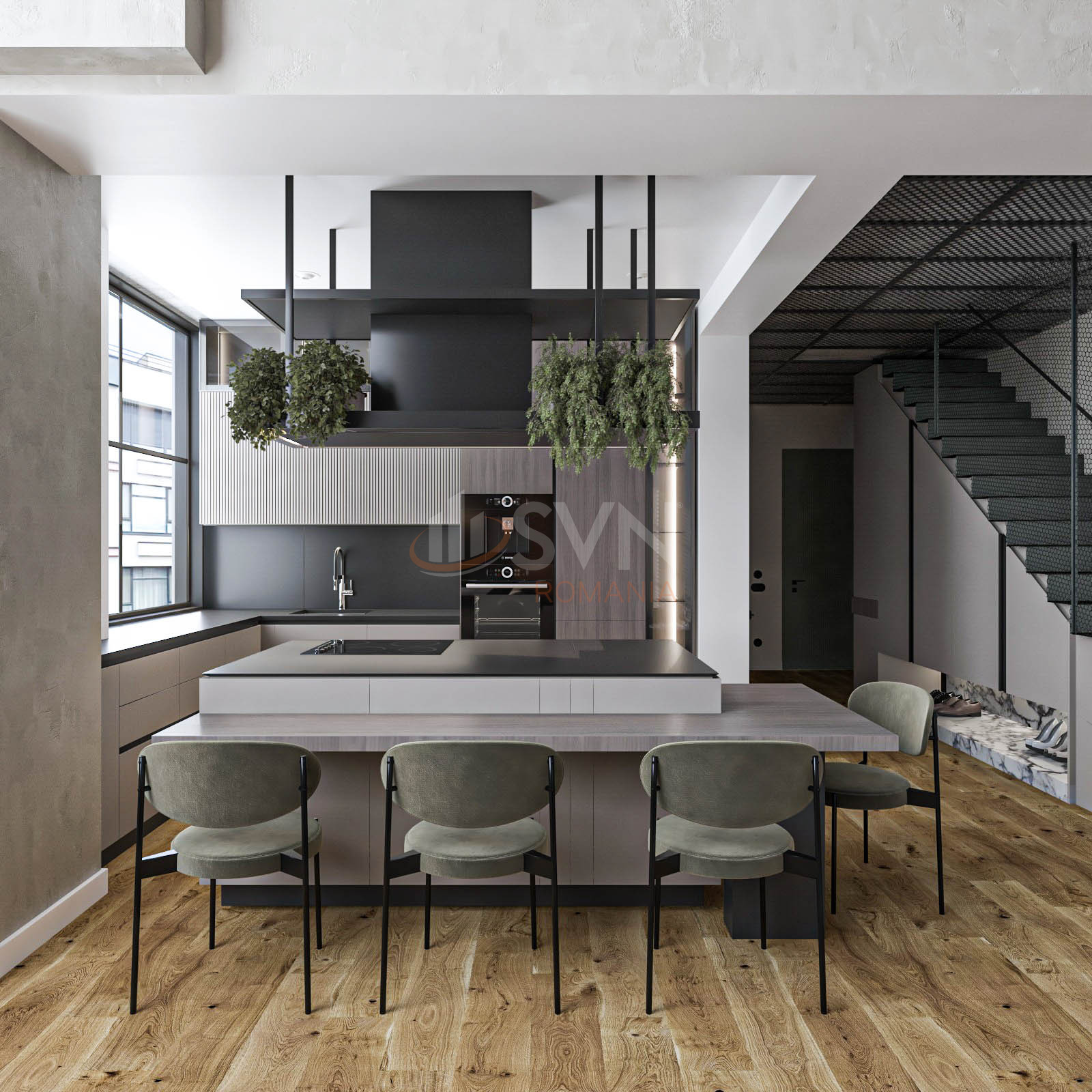 4 camere cu loc parcare subteran inclus Bucuresti/Floreasca