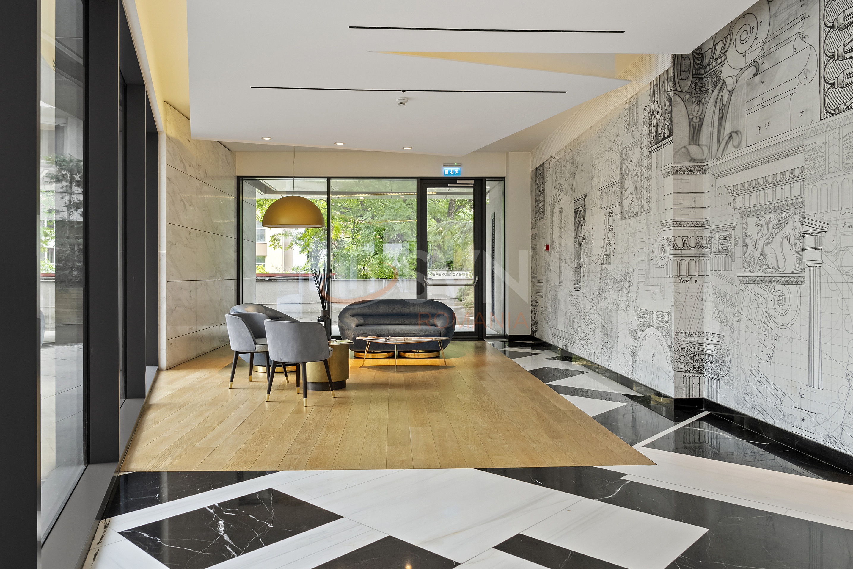 4 camere cu loc parcare subteran inclus Bucuresti/Herastrau