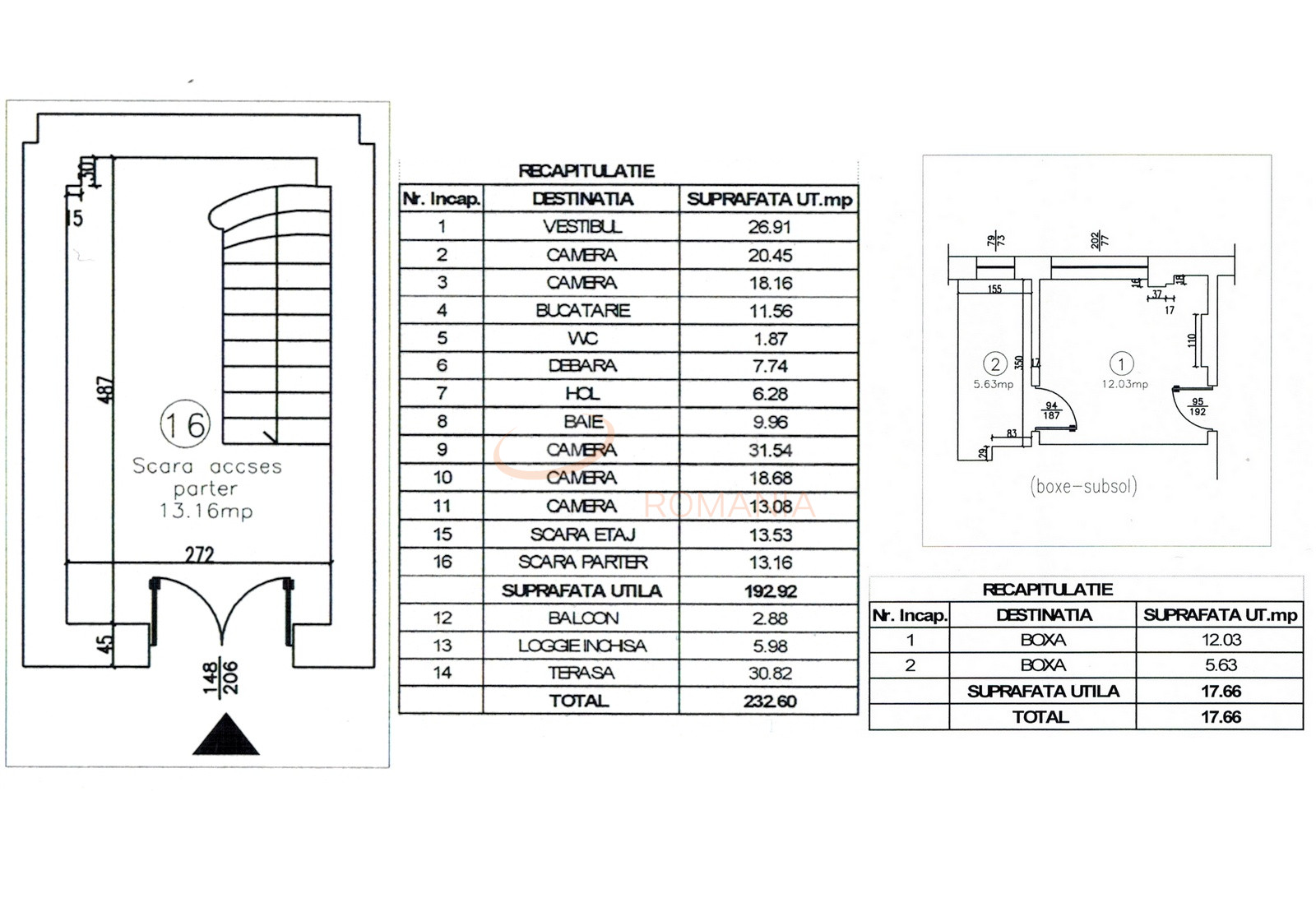 6 camere cu loc parcare exterior inclus Bucuresti/Cotroceni