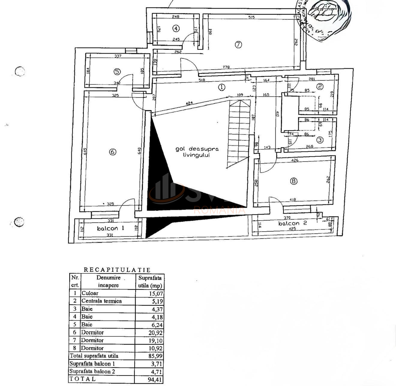 6 camere cu loc parcare subteran inclus Bucuresti/Dorobanti
