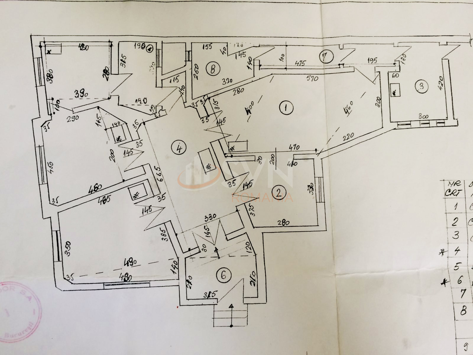 7 camere cu loc parcare subteran inclus Bucuresti/Armeneasca
