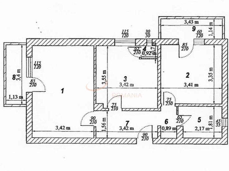 Apartament, 2 camere Bucuresti/Baneasa