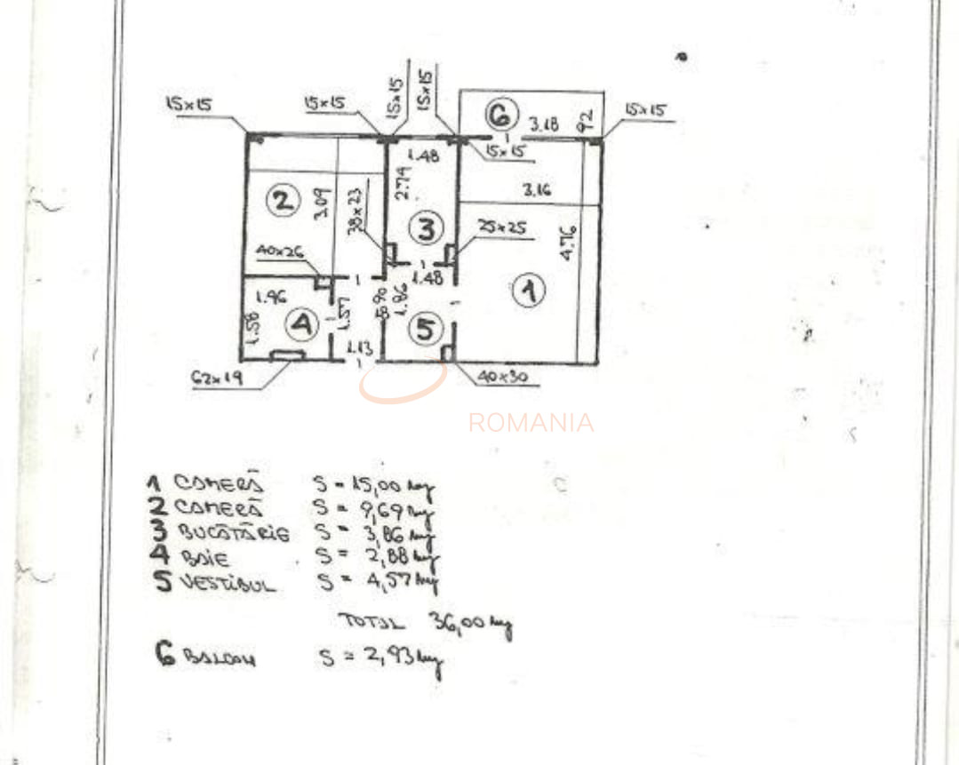 Apartament, 2 camere Bucuresti/Lacul Tei