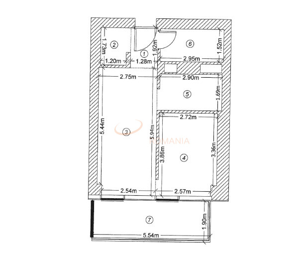 Apartament, 2 camere Bucuresti/Floreasca