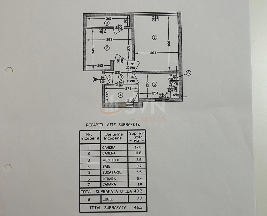 Apartament, 2 camere Bucuresti/Tineretului