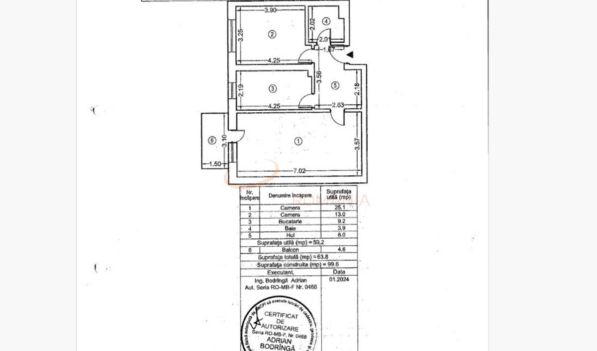 Apartament, 2 camere Bucuresti/Timisoara