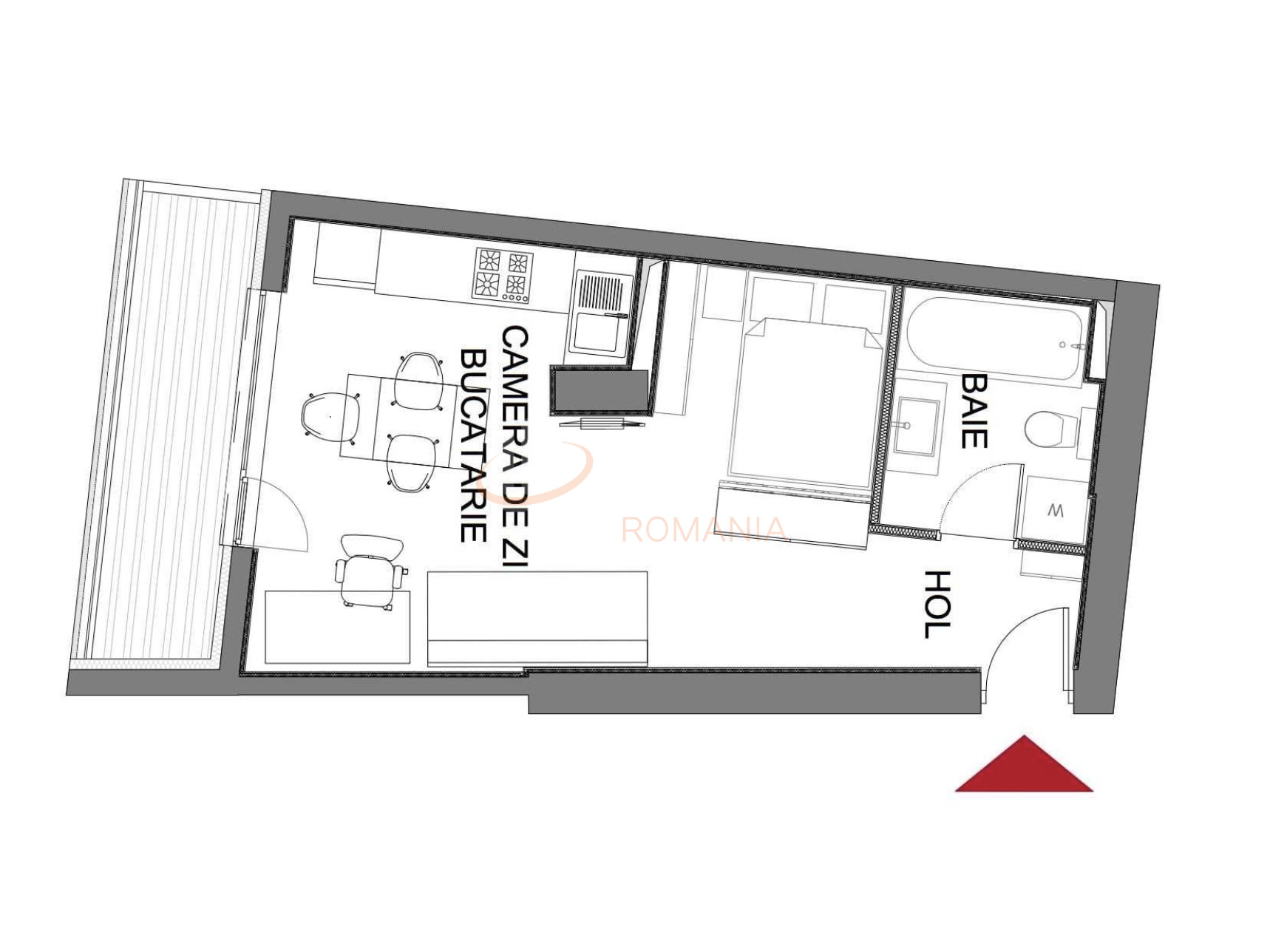 Apartament, 2 camere Bucuresti/Dristor