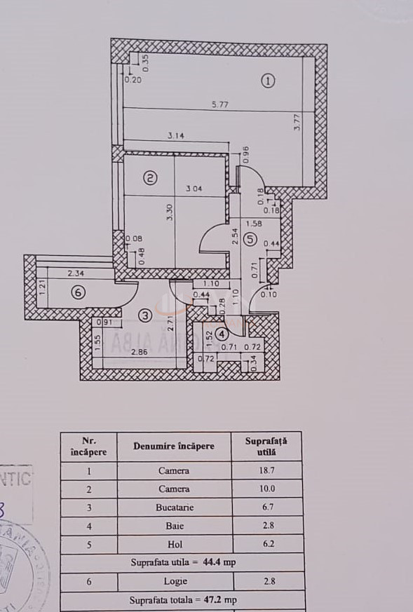 Apartament, 2 camere Bucuresti/Dorobanti