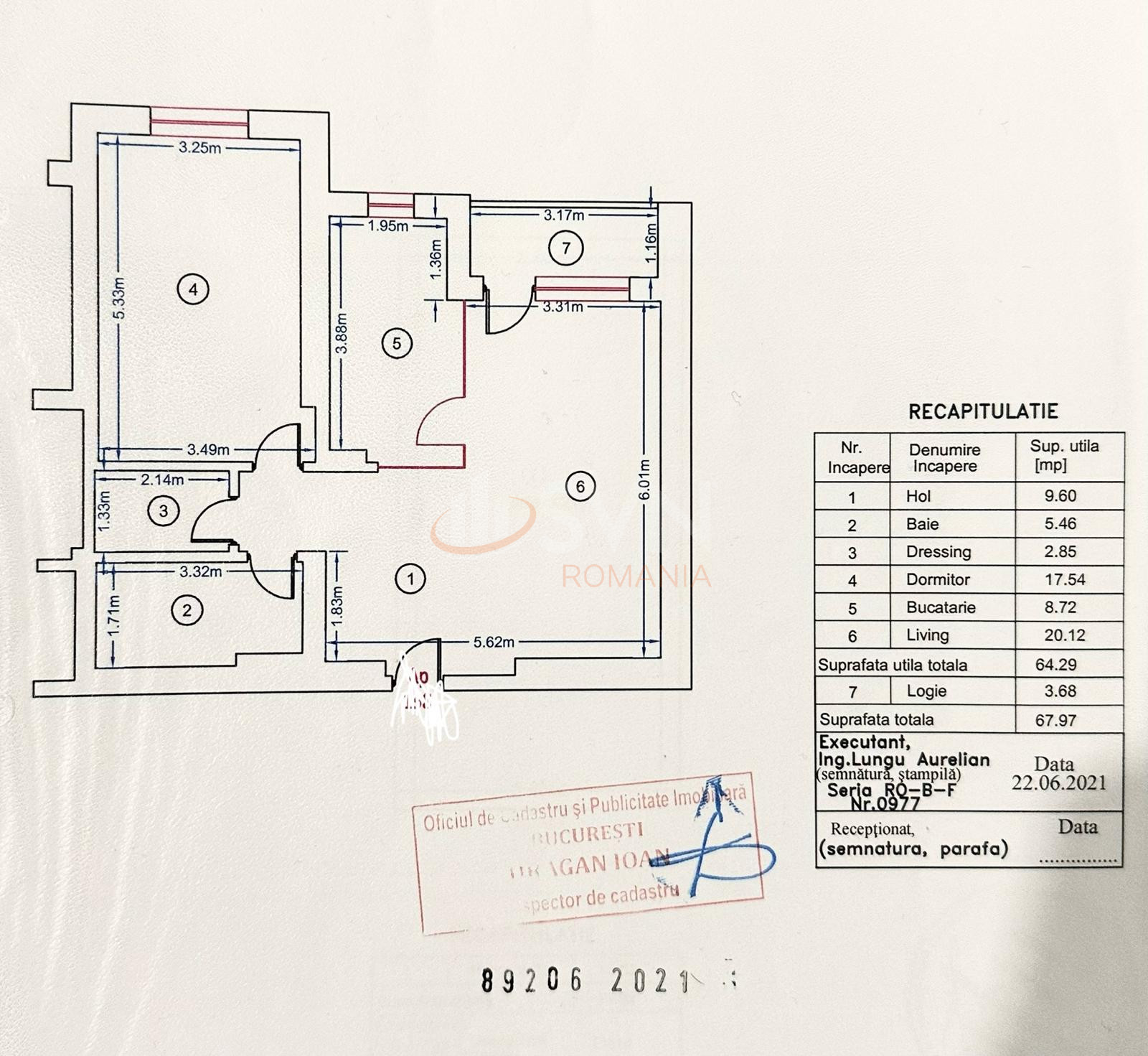 Apartament, 2 camere Bucuresti/Nerva Traian