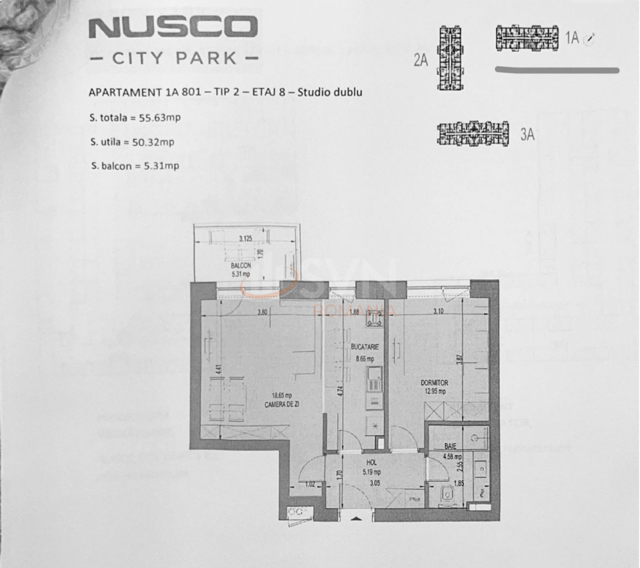 Apartament, 2 camere Bucuresti/Pipera