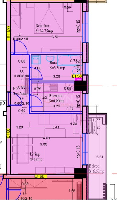 Apartament, 2 camere Bucuresti/Baneasa