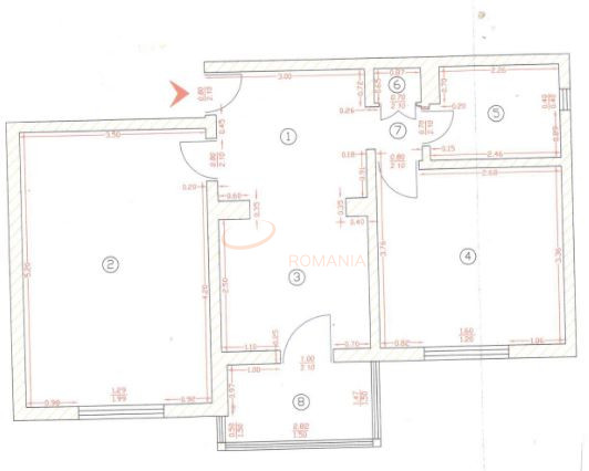 Apartament, 2 camere Bucuresti/Aviatiei