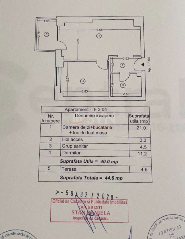 Apartament, 2 camere Bucuresti/Stefan Cel Mare