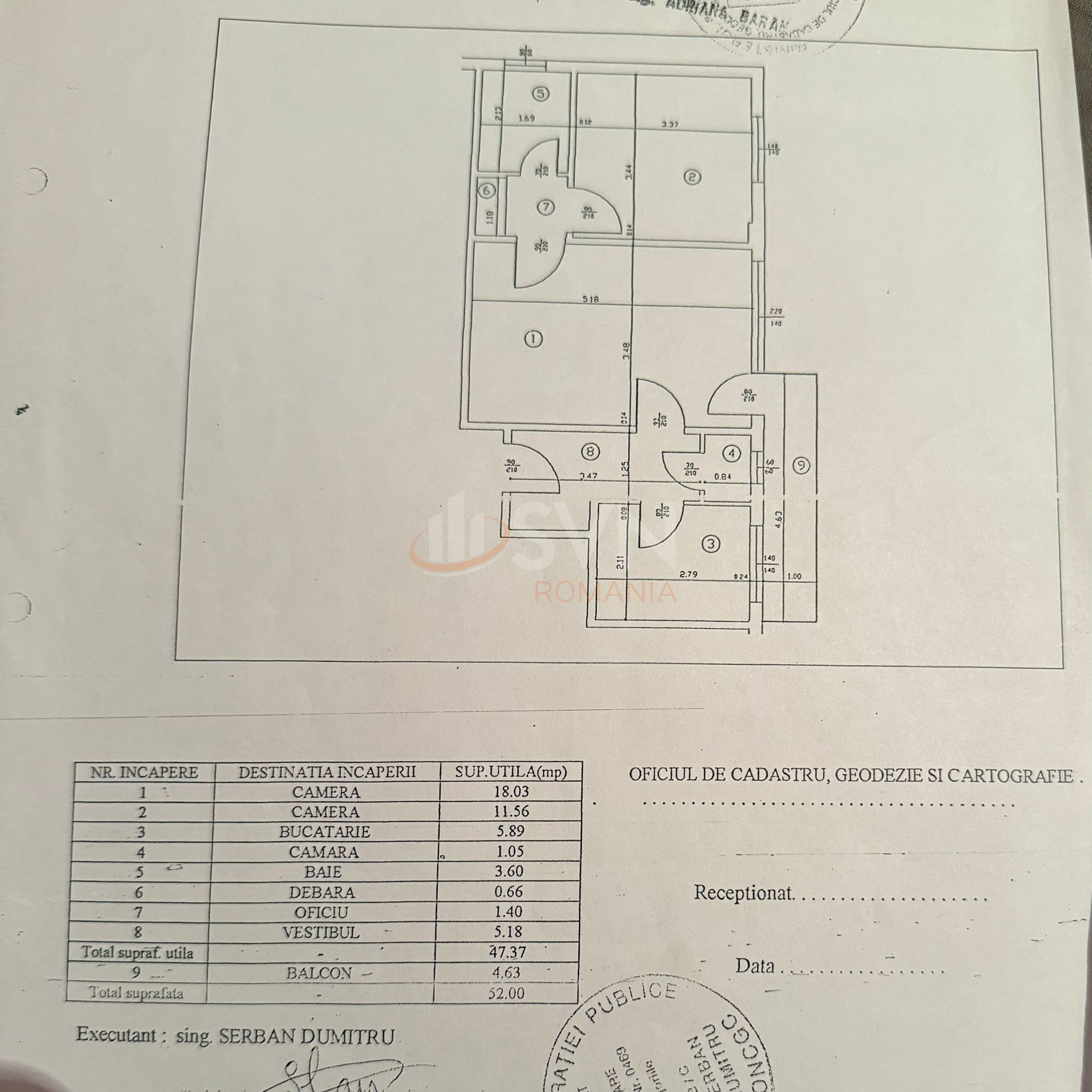 Apartament, 2 camere Bucuresti/1 Mai