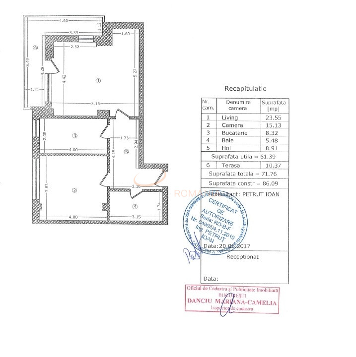 Apartament, 2 camere Bucuresti/Tei