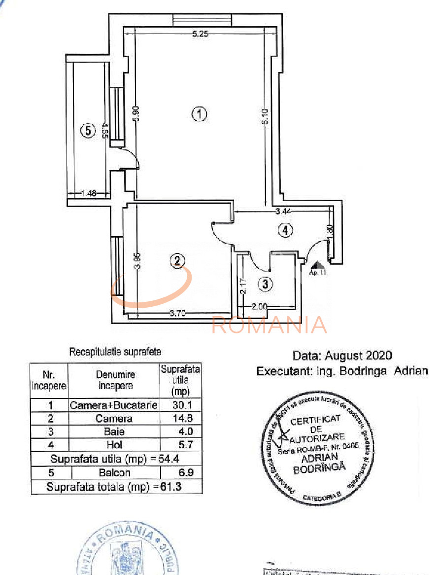 Apartament, 2 camere Bucuresti/Giulesti