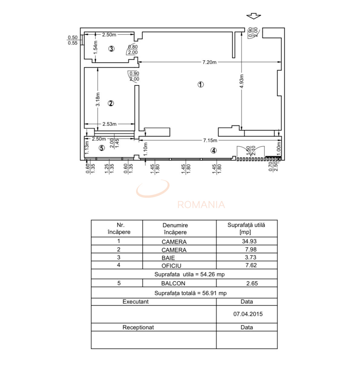 Apartament, 2 camere Bucuresti/Iancului