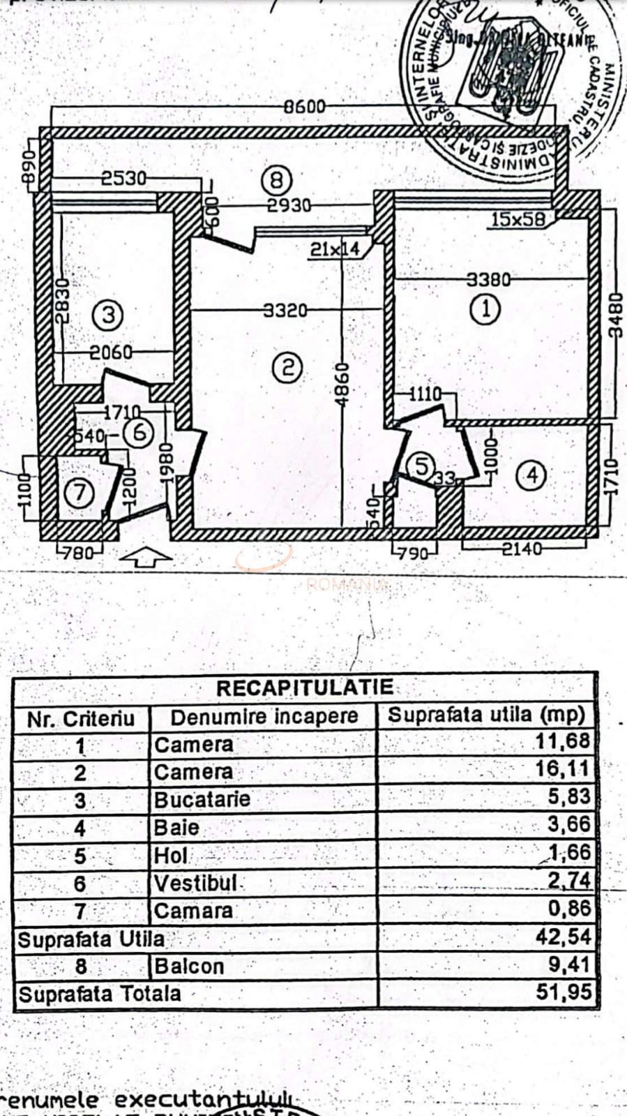 Apartament, 2 camere Bucuresti/Bucur Obor