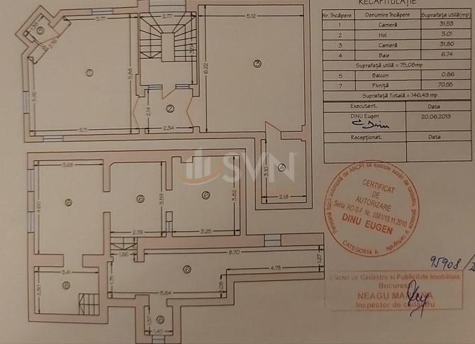 Apartament, 2 camere Bucuresti/Piata Unirii (s3)