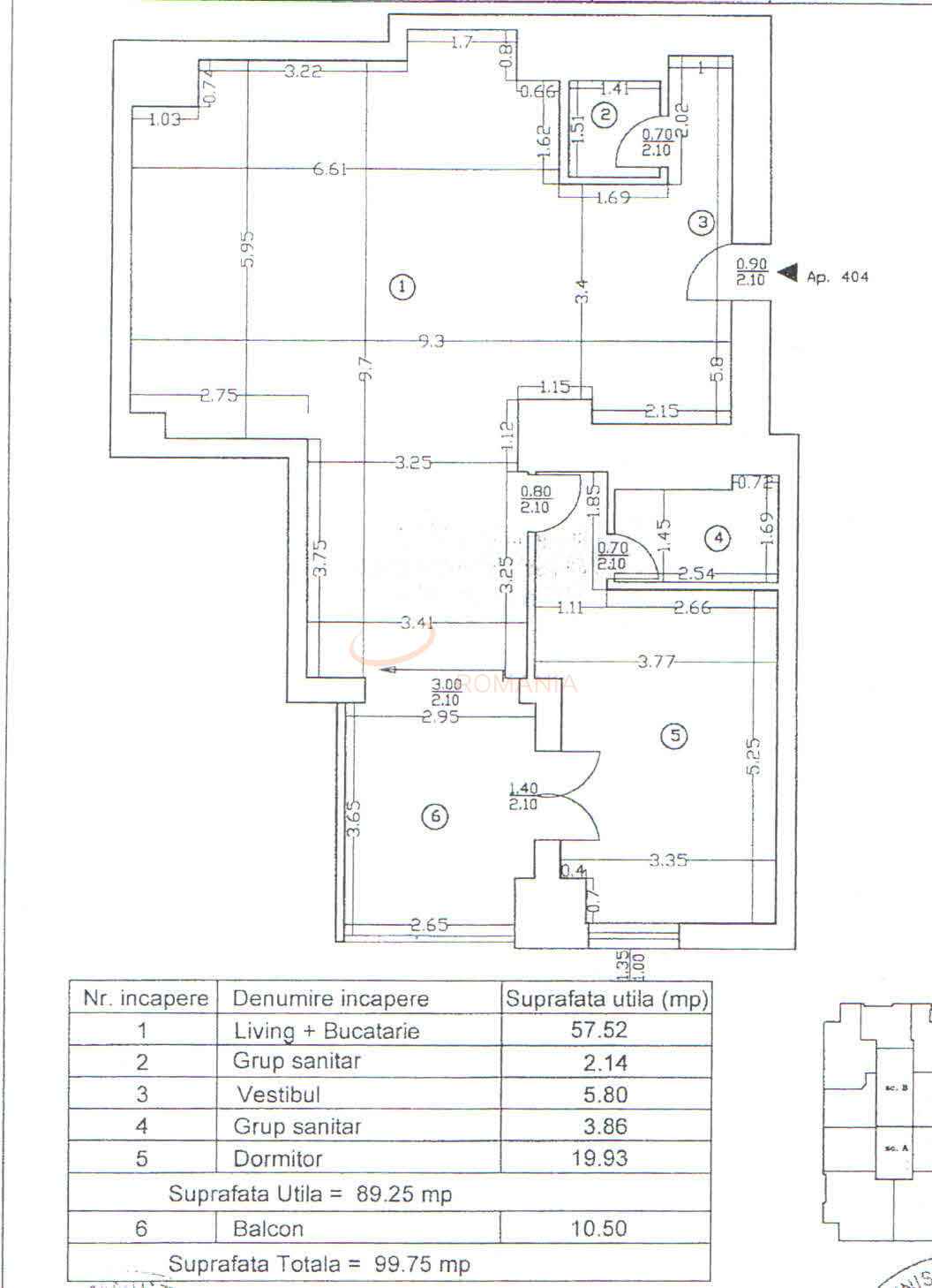 Apartament, 2 camere Bucuresti/Floreasca