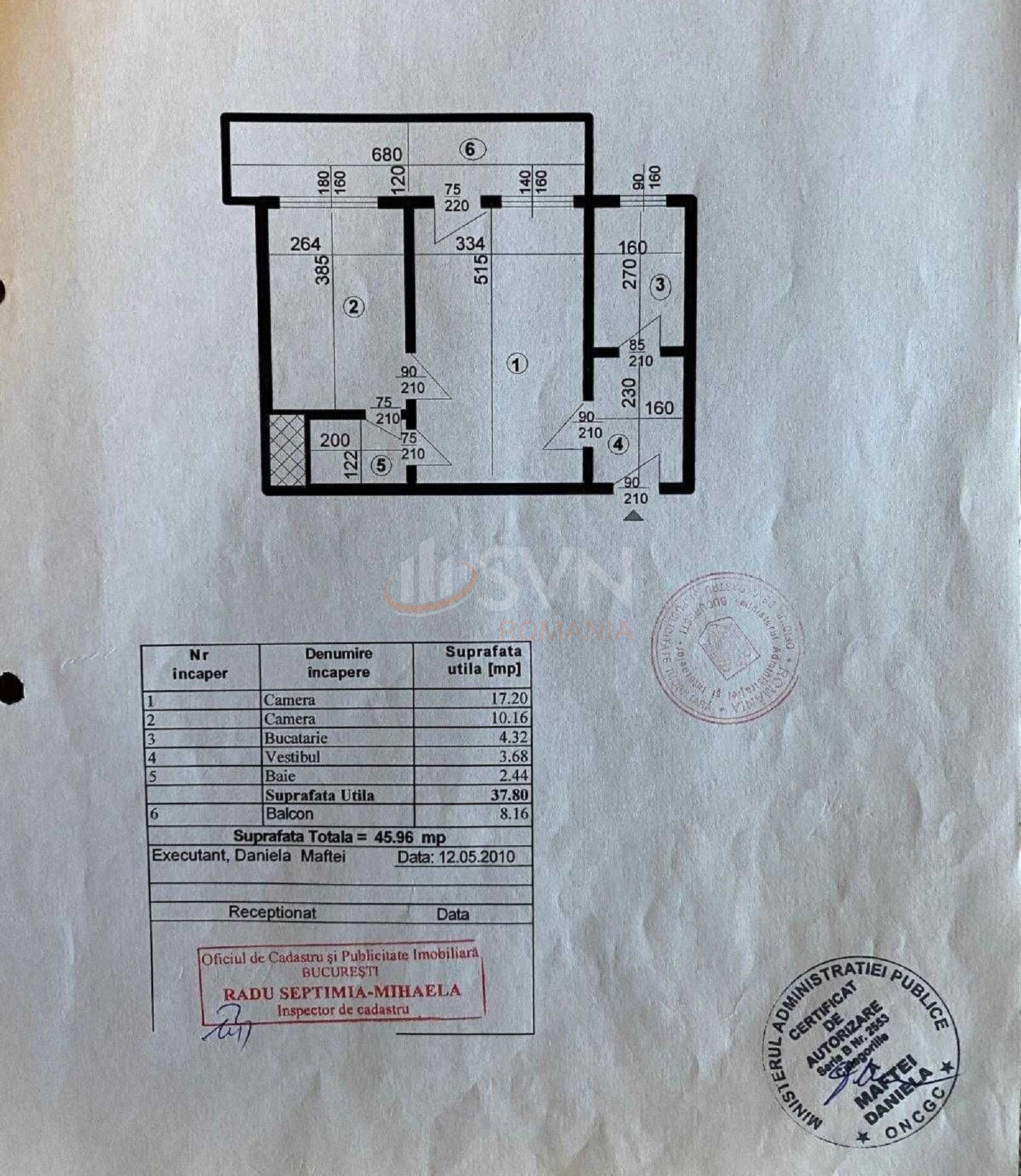 Apartament, 2 camere Bucuresti/Stefan Cel Mare