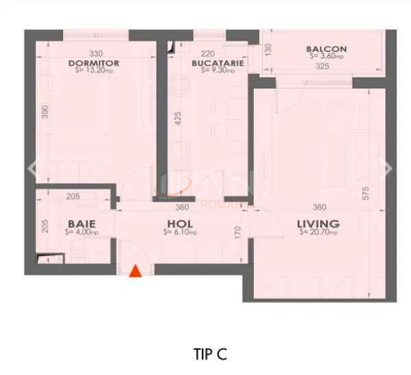 Apartament, 2 camere Bucuresti/Timisoara