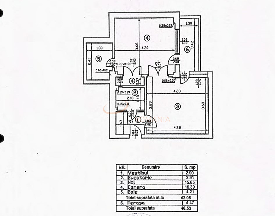 Apartament, 2 camere Bucuresti/Piata Romana