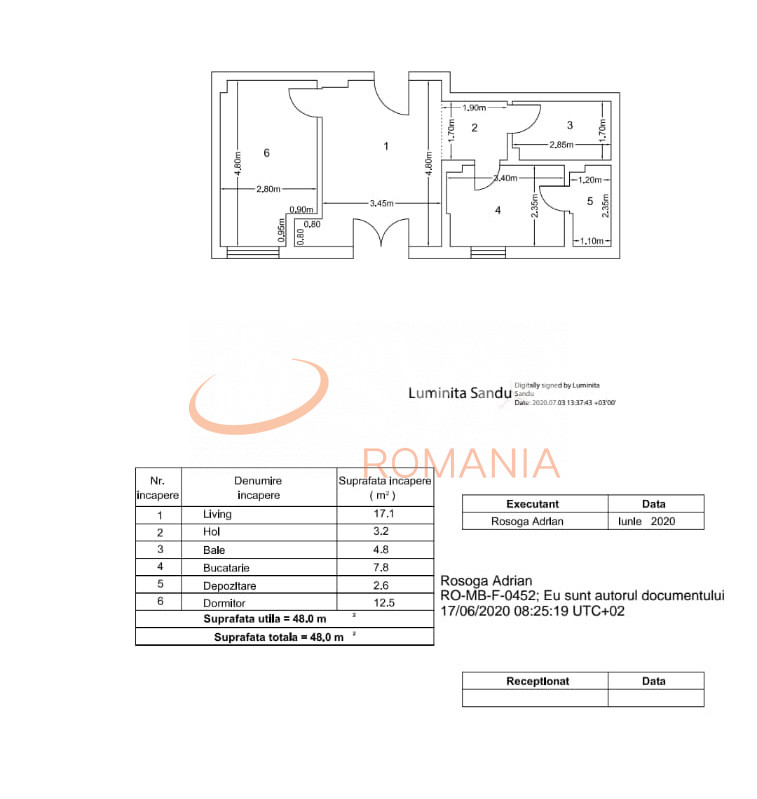 Apartament, 2 camere Bucuresti/Fundeni