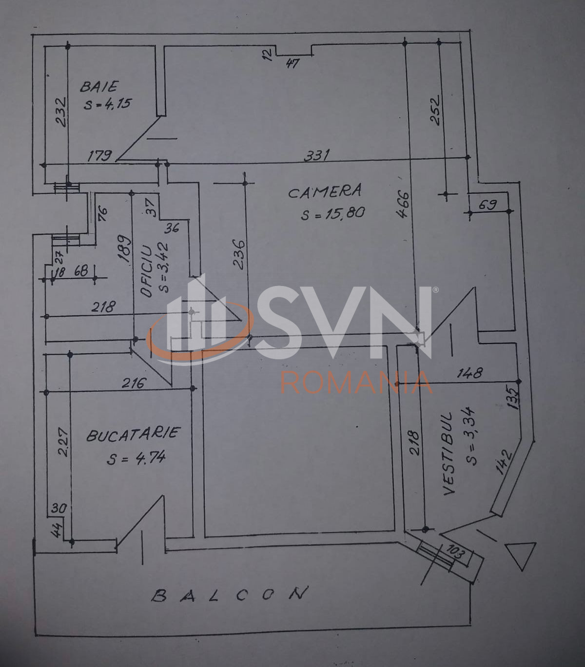 Apartament, 2 camere Bucuresti/Calea Victoriei