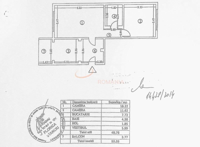 Apartament, 2 camere Bucuresti/Aviatiei