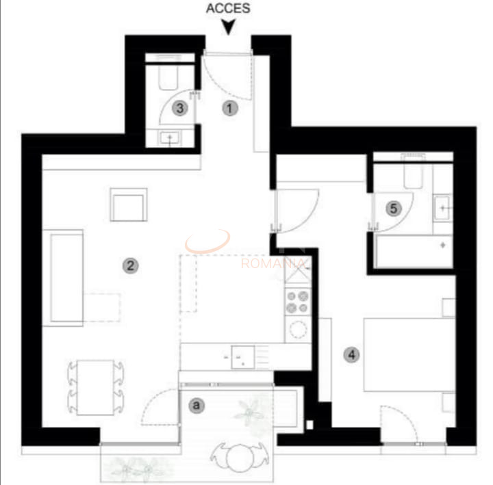 Apartament, 2 camere Bucuresti/Aviatiei