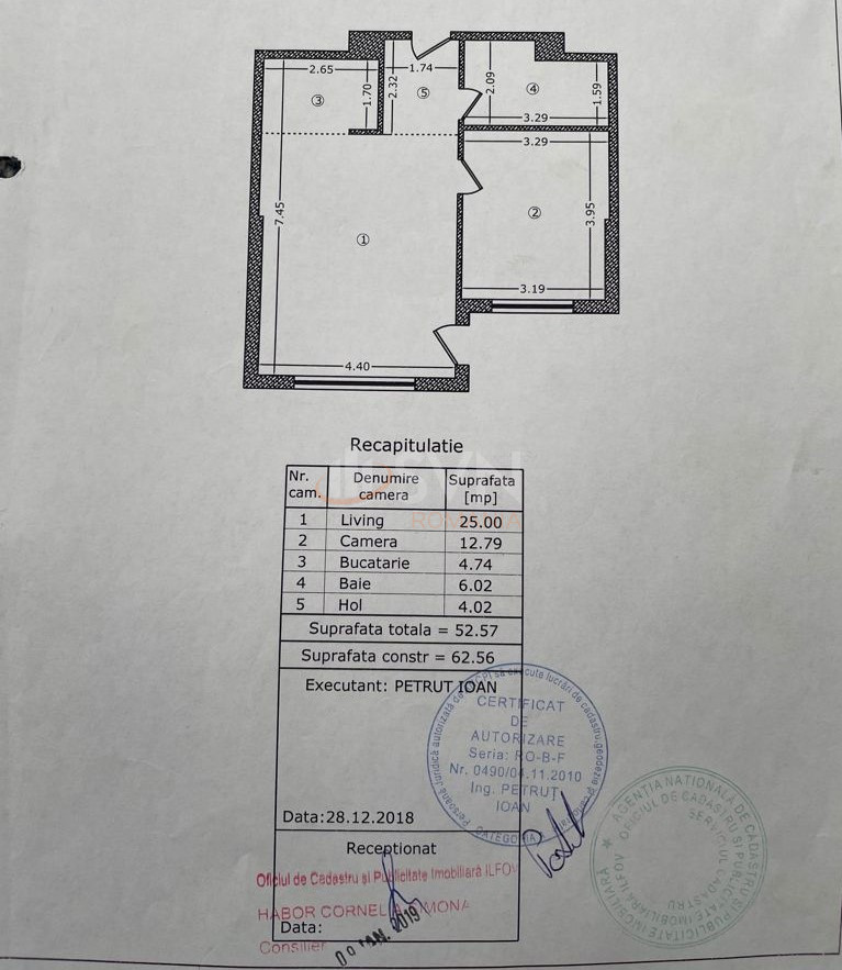 Apartament, 2 camere Bucuresti/Pipera