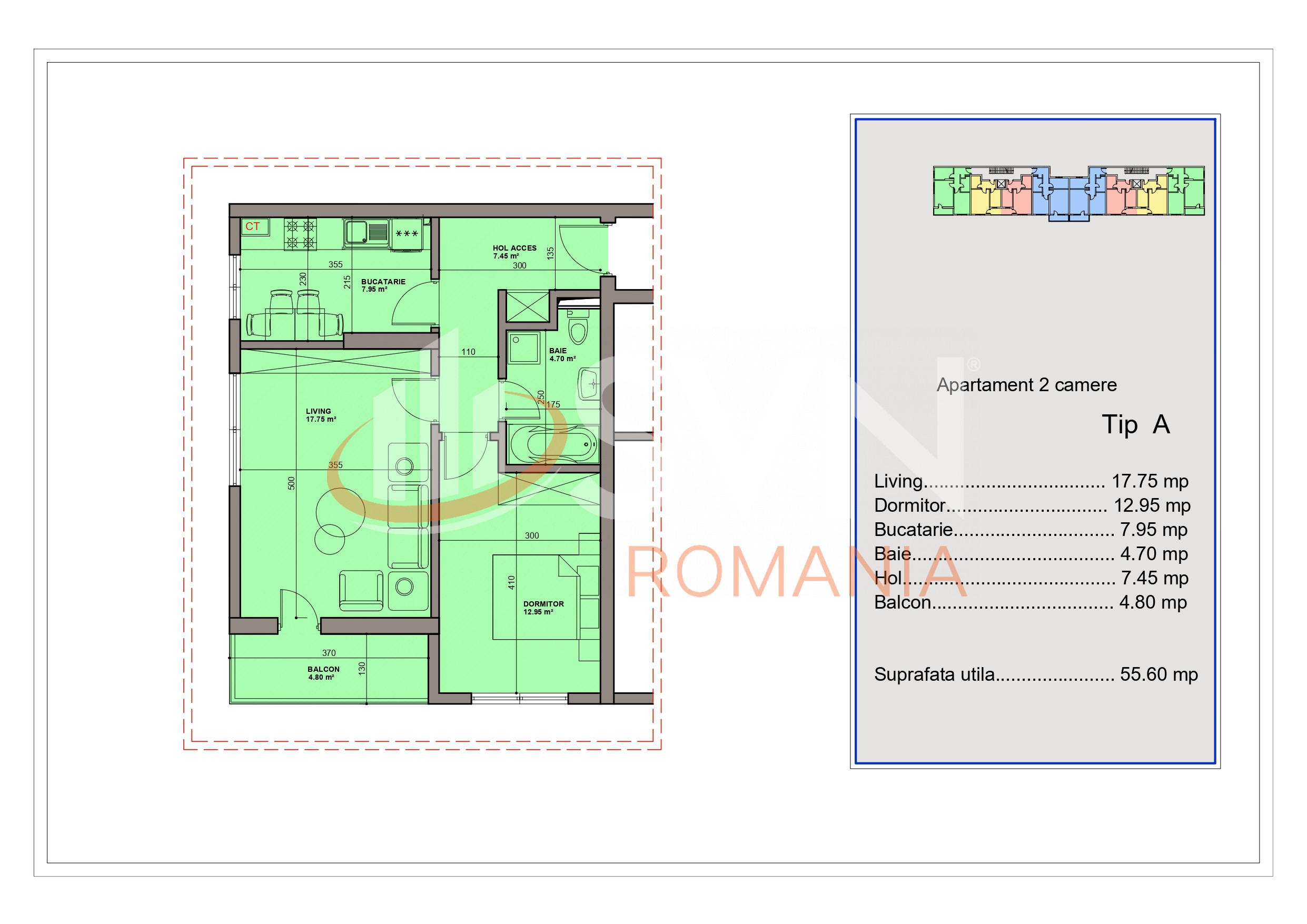 Apartament, 2 camere Bucuresti/Giulesti
