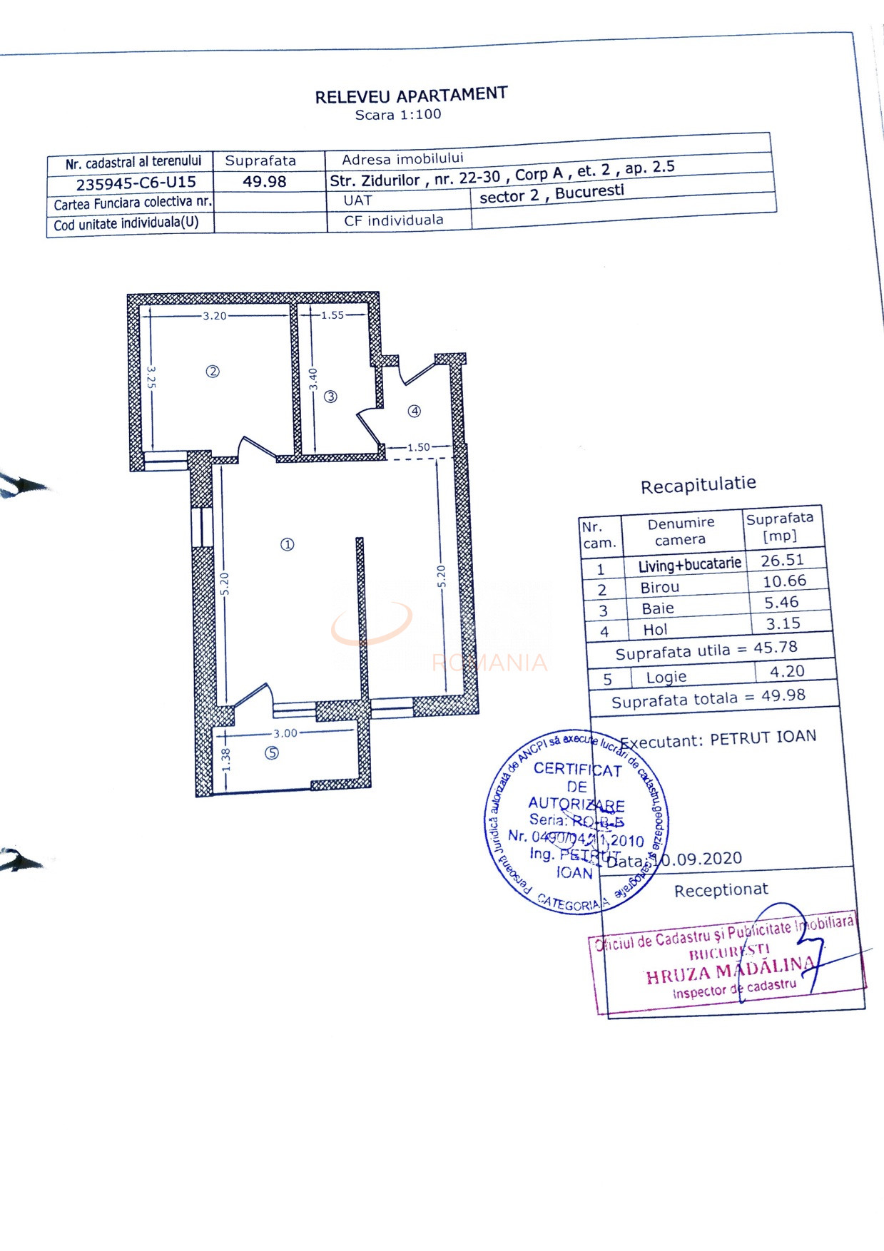 Apartament, 2 camere Bucuresti/Iancului