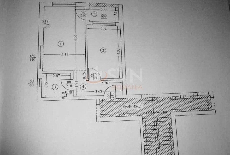 Apartament, 2 camere Bucuresti/Militari