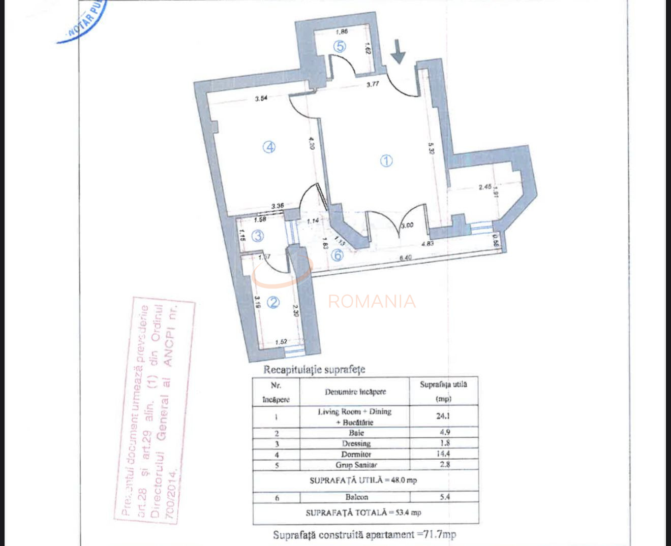 Apartament, 2 camere Bucuresti/Calea Victoriei