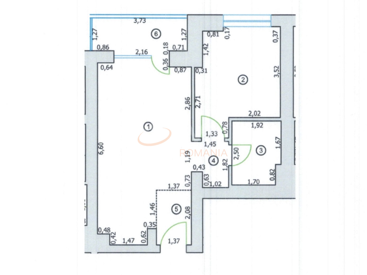 Apartament, 2 camere Bucuresti/Pipera