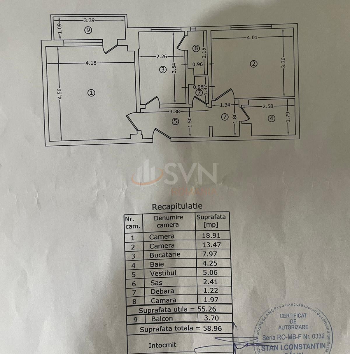 Apartament, 2 camere Bucuresti/Decebal