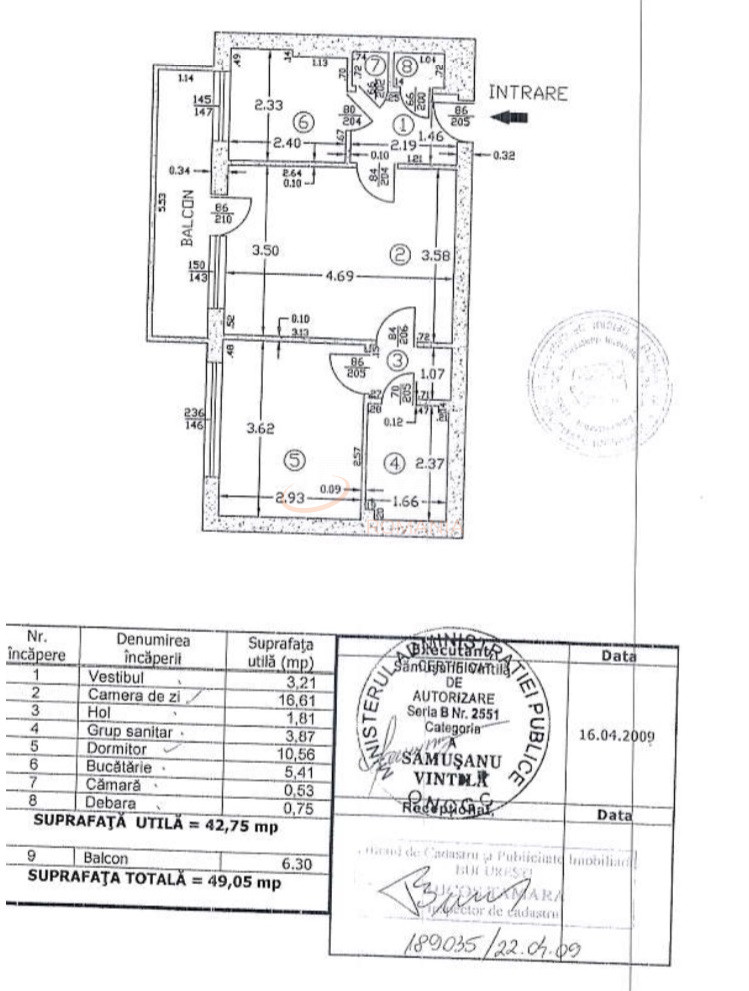 Apartament, 2 camere Bucuresti/Iancului