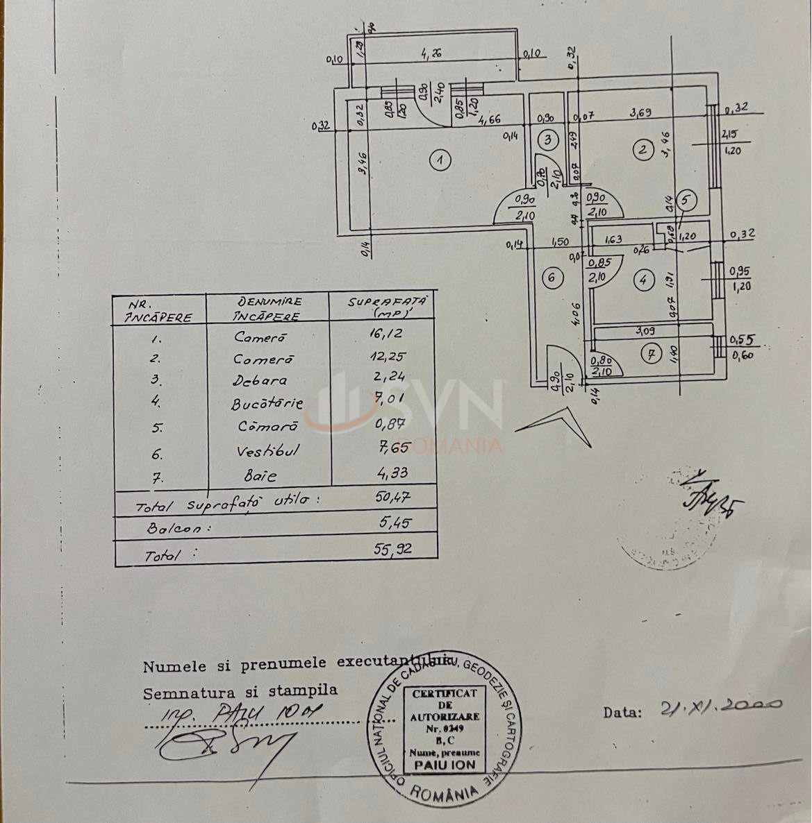 Apartament, 2 camere Bucuresti/Decebal