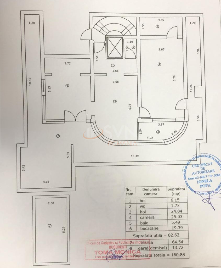 Apartament, 2 camere Bucuresti/Lacul Tei