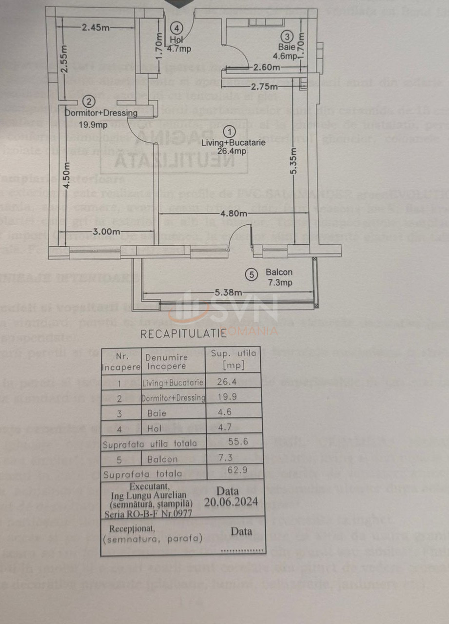 Apartament, 2 camere Bucuresti/Pipera