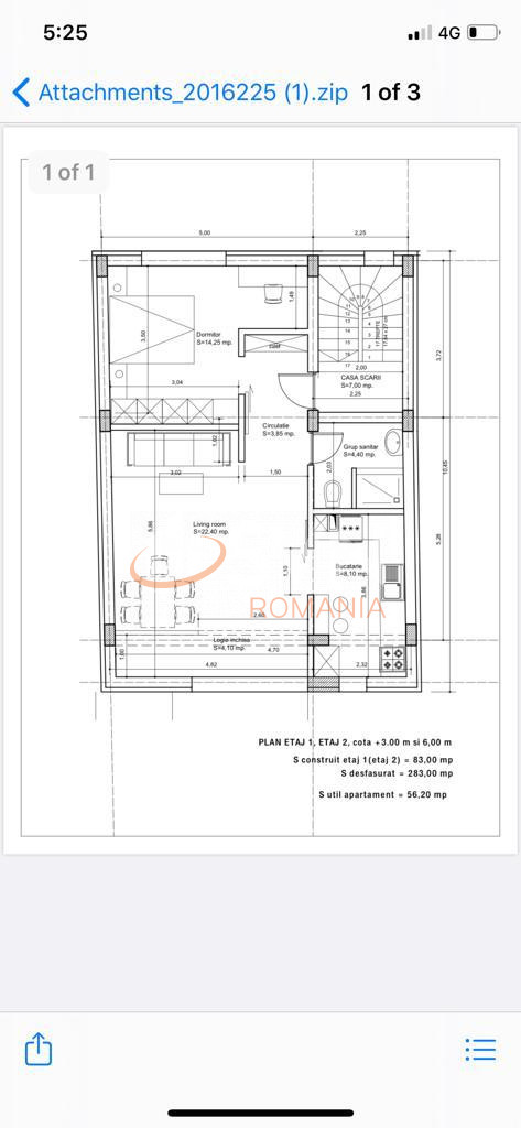 Apartament, 2 camere Bucuresti/Banu Manta