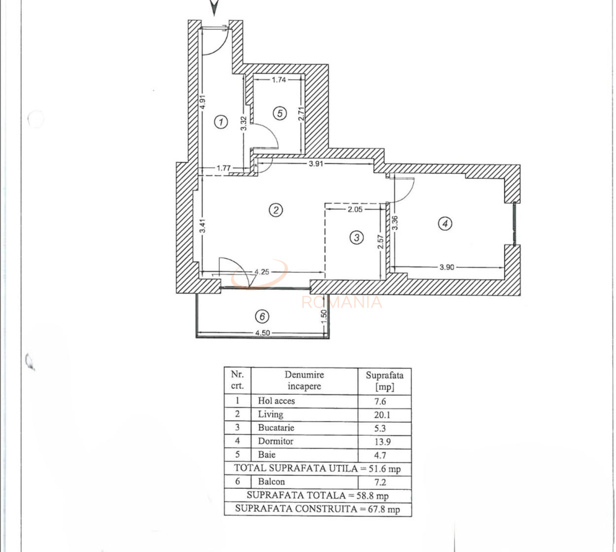 Apartament, 2 camere Bucuresti/Cotroceni