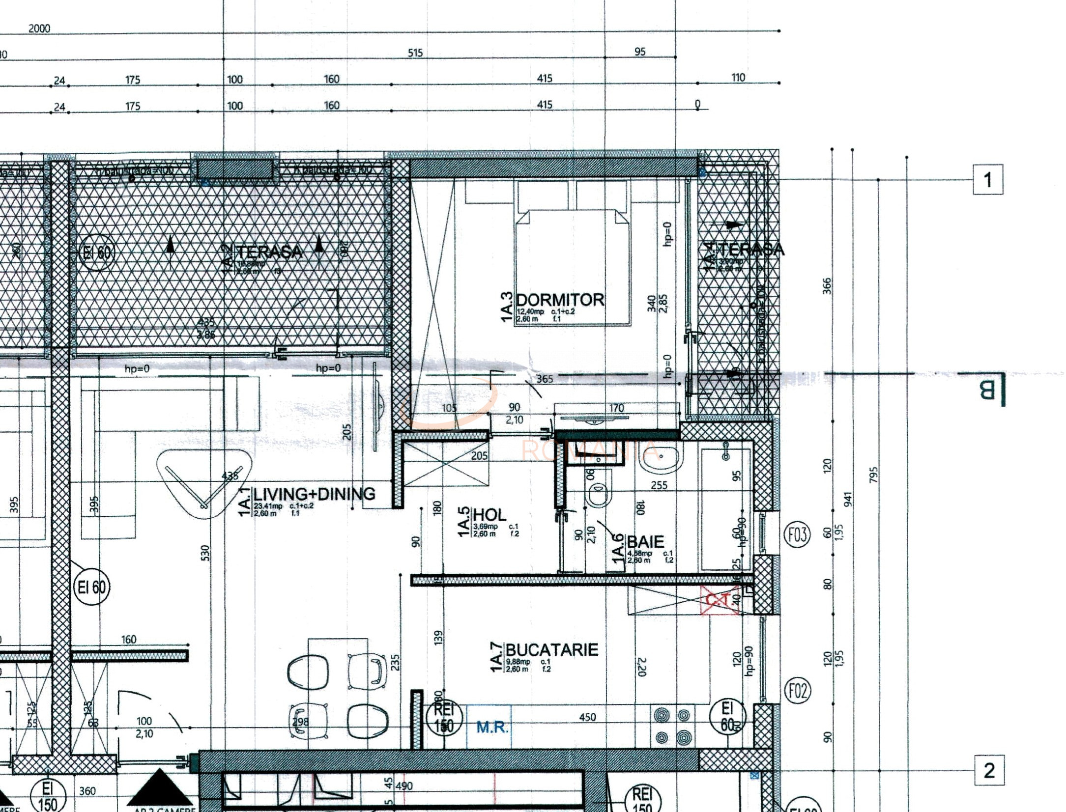 Apartament, 2 camere Bucuresti/Floreasca