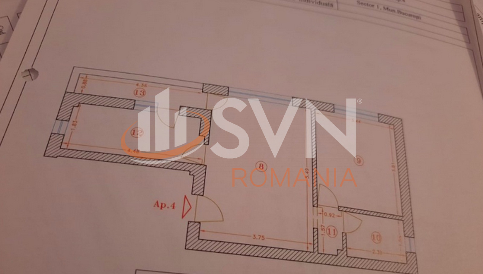 Apartament, 2 camere Bucuresti/Bucurestii Noi