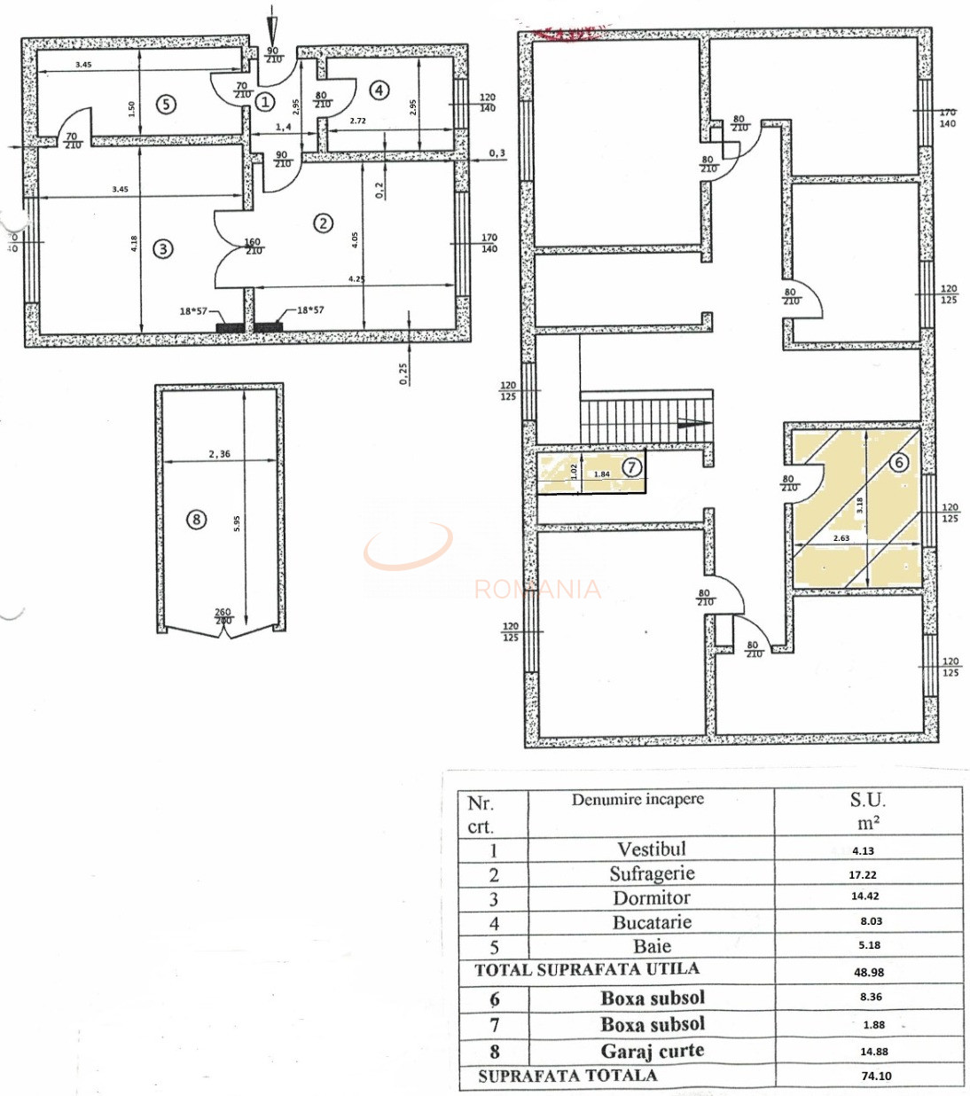 Apartament, 2 camere Bucuresti/Floreasca
